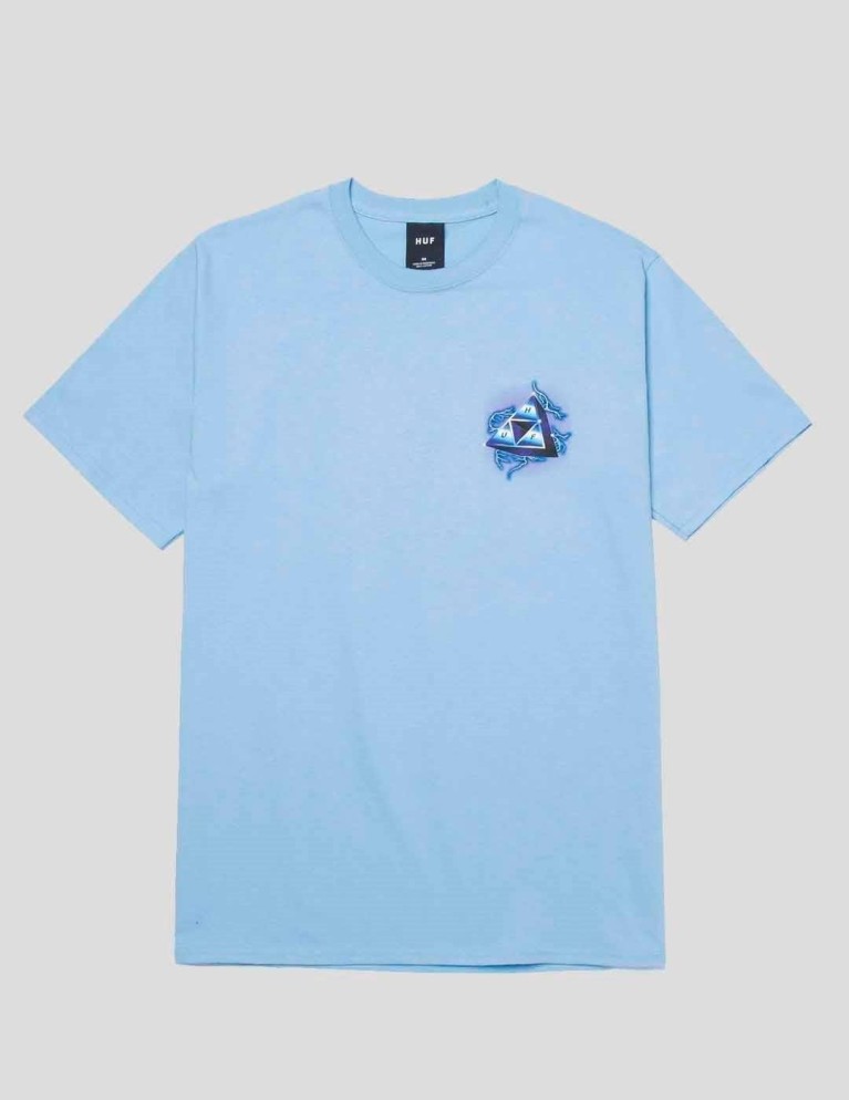 T-shirt HUF storm tt tee light blue